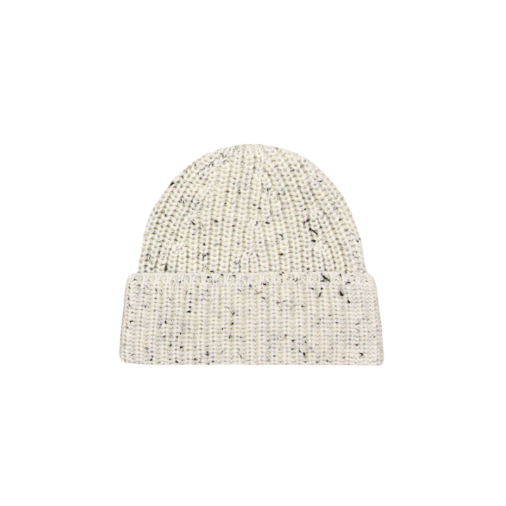 Knit Beanie | White Speckle