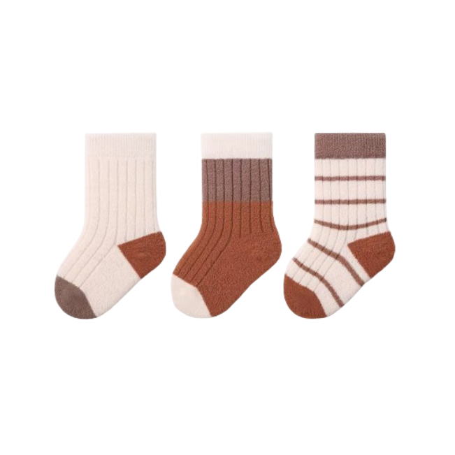 Milly Fuzzy Socks | Pack of 3