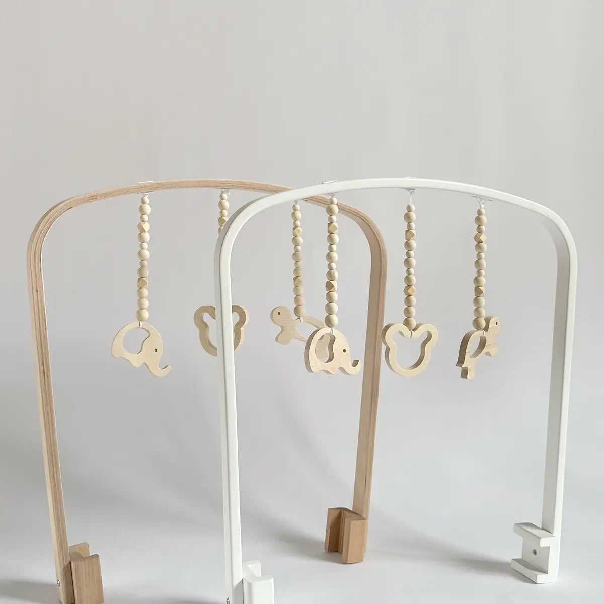 Animal Friends Cradle Mobile | White