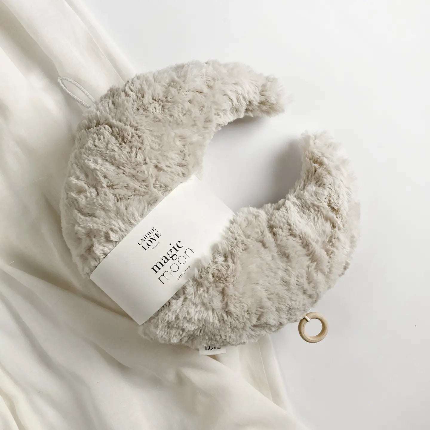 Cozy Magic Moon Musical Mobile | Ivory