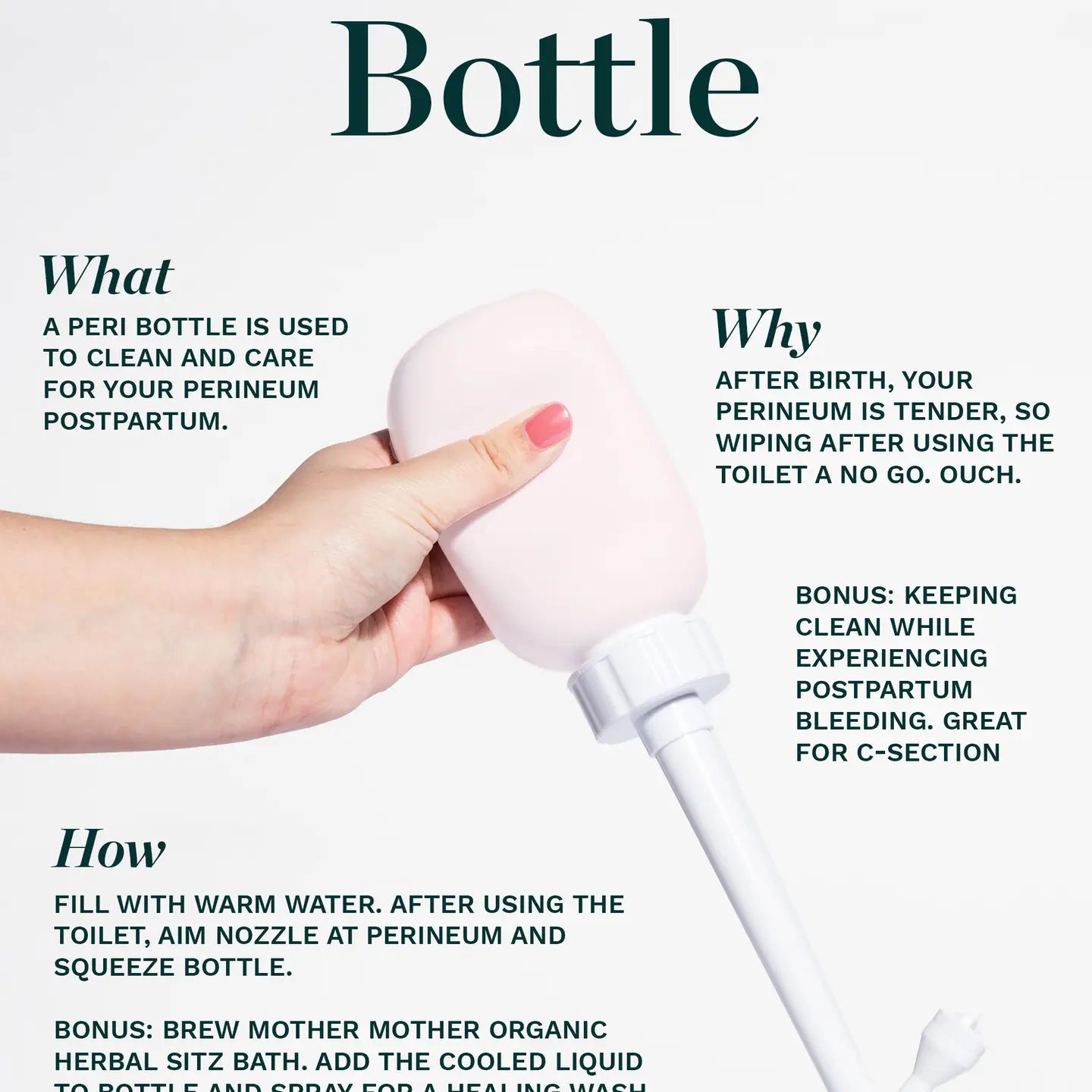 Postpartum Peri Bottle