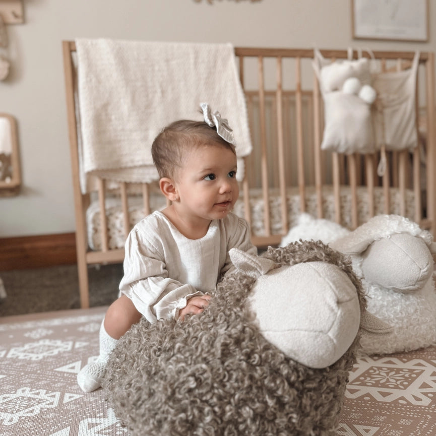 Sheep Pouf