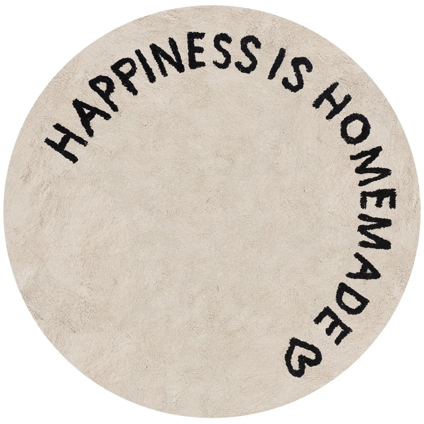 Happiness is Homemade Rug