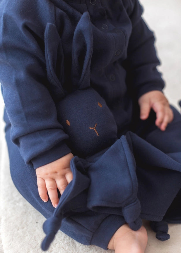 Brushed Playsuit | Deep Blue