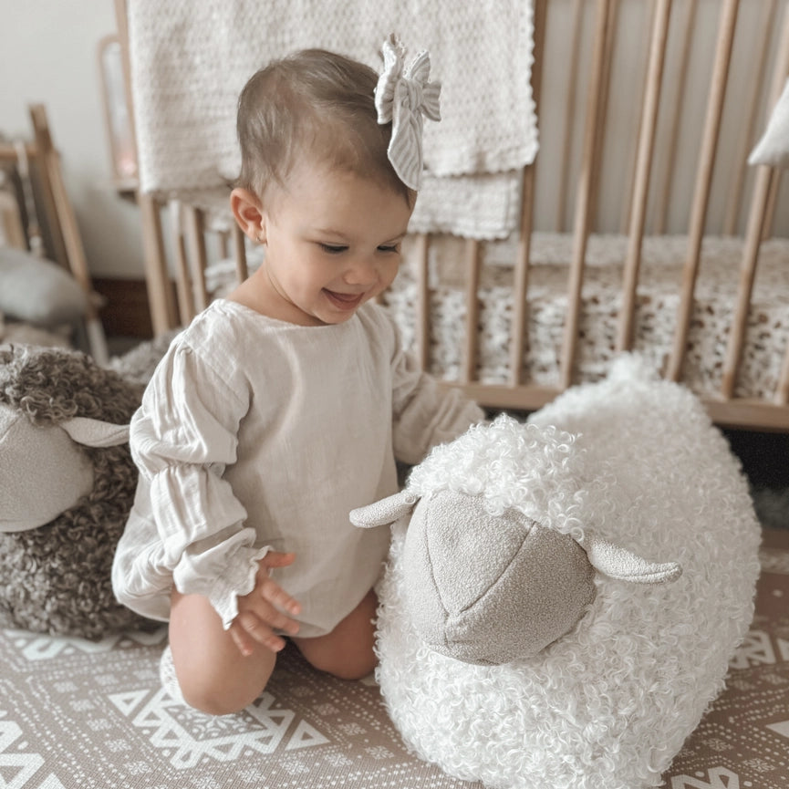 Sheep Pouf