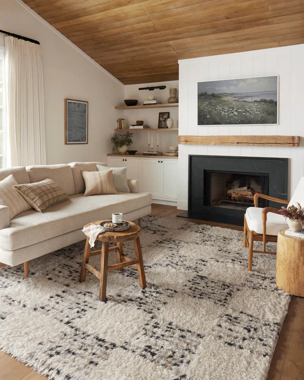 Amira Rug | Ivory & Granite