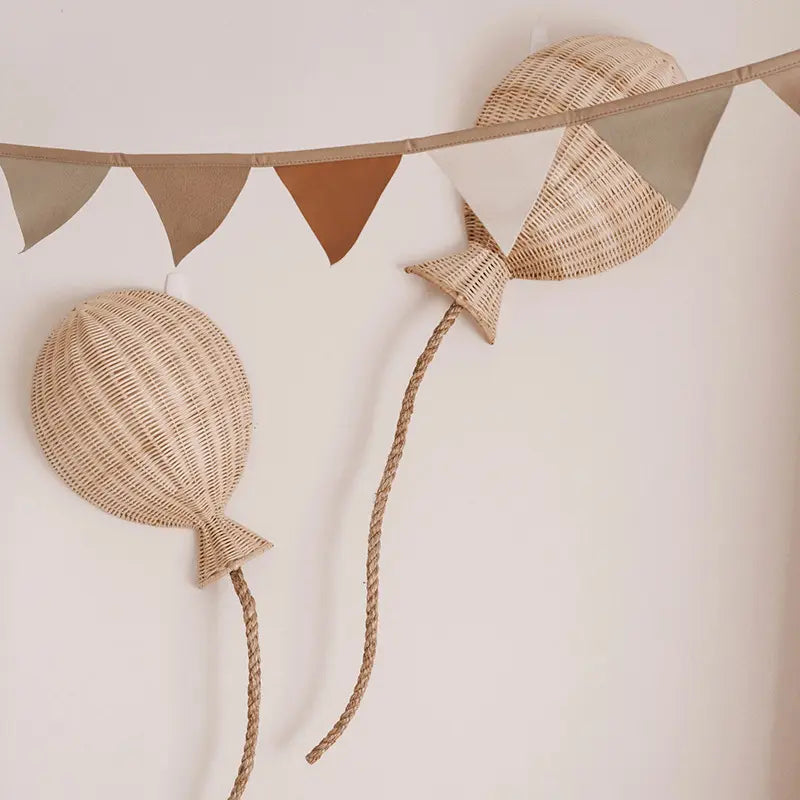 Rattan Hanging Balloons