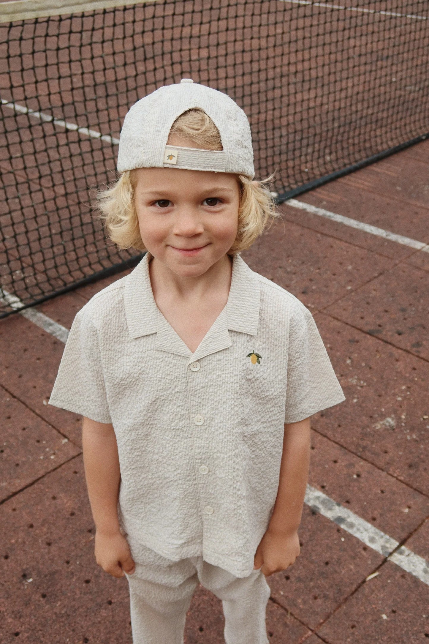 Elliot Button Up Shirt | Quarry Stripe