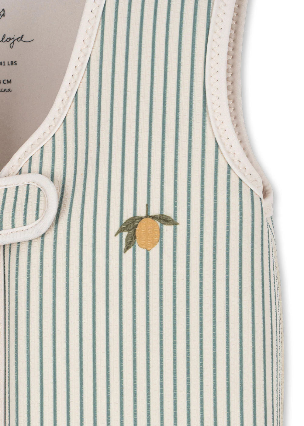 Ellis Swim Vest | Tea Stripe
