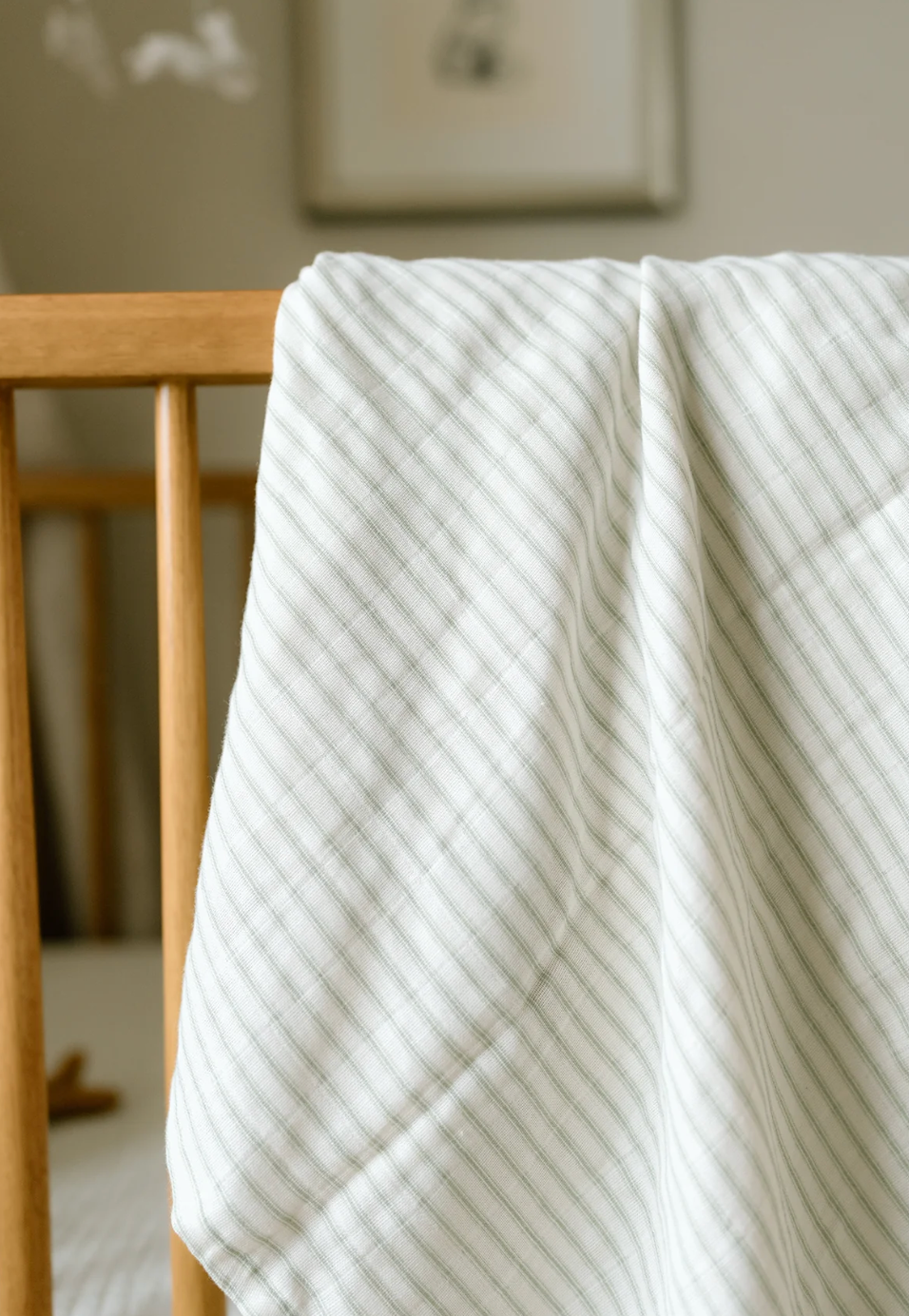 "Florals & Sea Moss" Muslin Swaddles