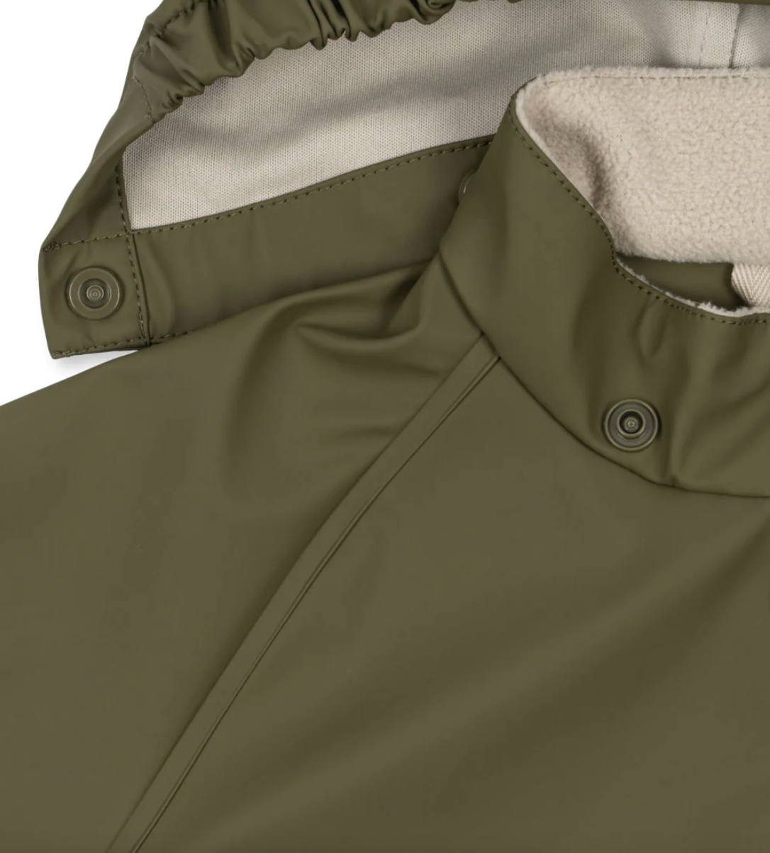 Plainy Rain Set | Burnt Olive