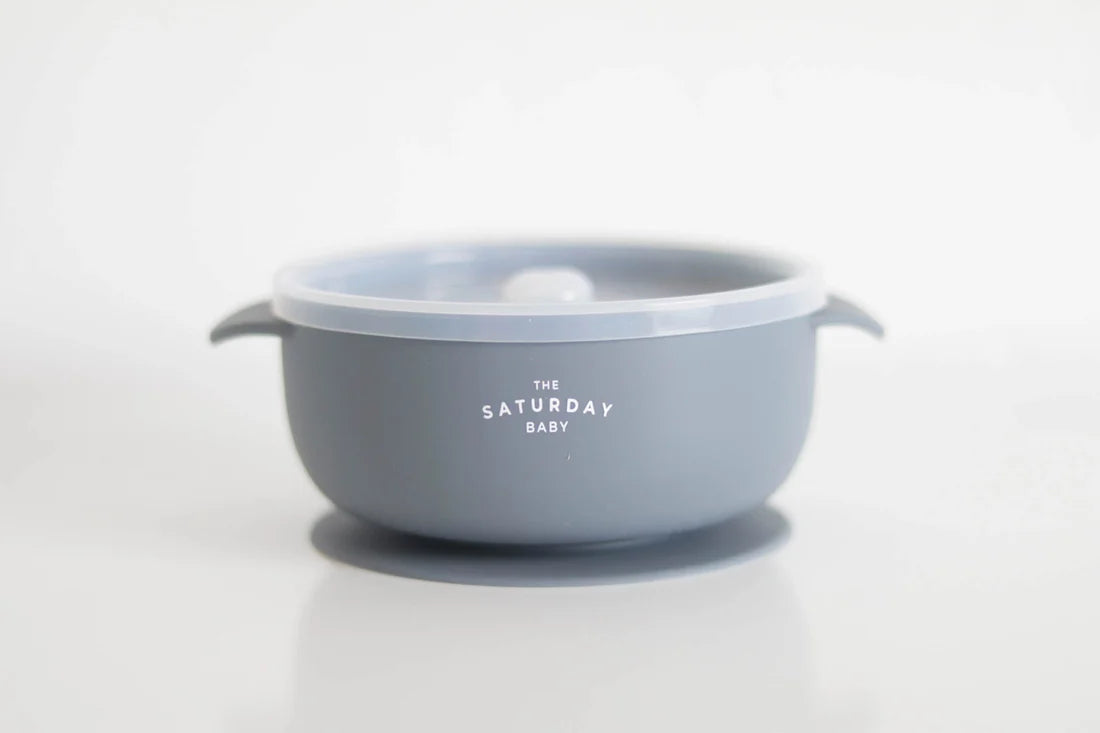 Silicone Suction Bowl & Lid