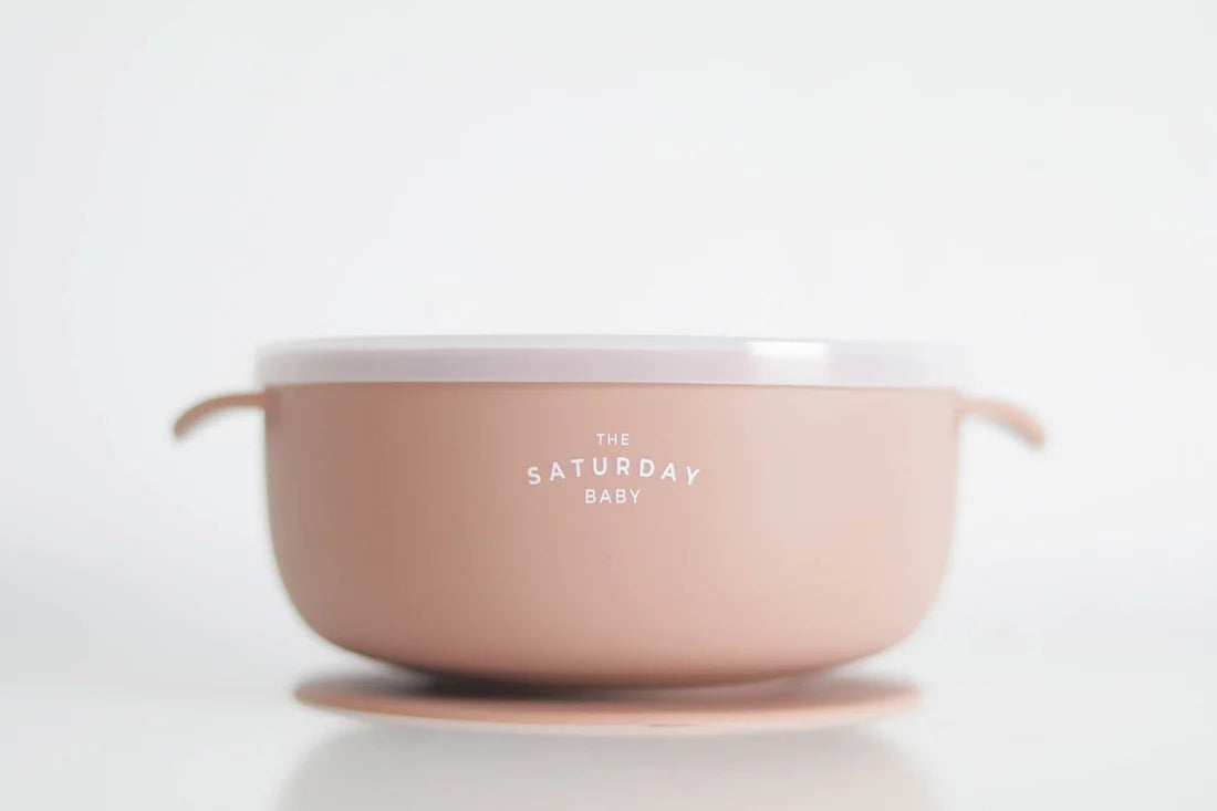 Silicone Suction Bowl & Lid