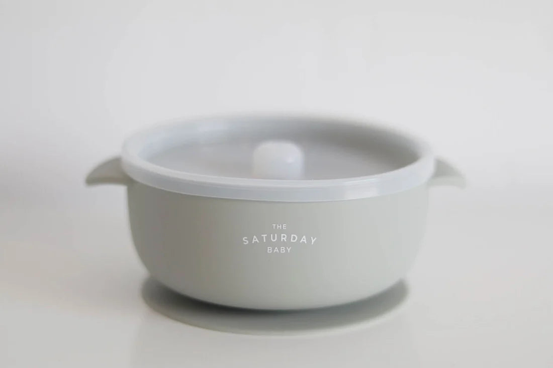Silicone Suction Bowl & Lid