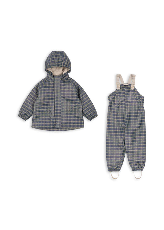 Rainy Palme Set | Laurel Blue Check