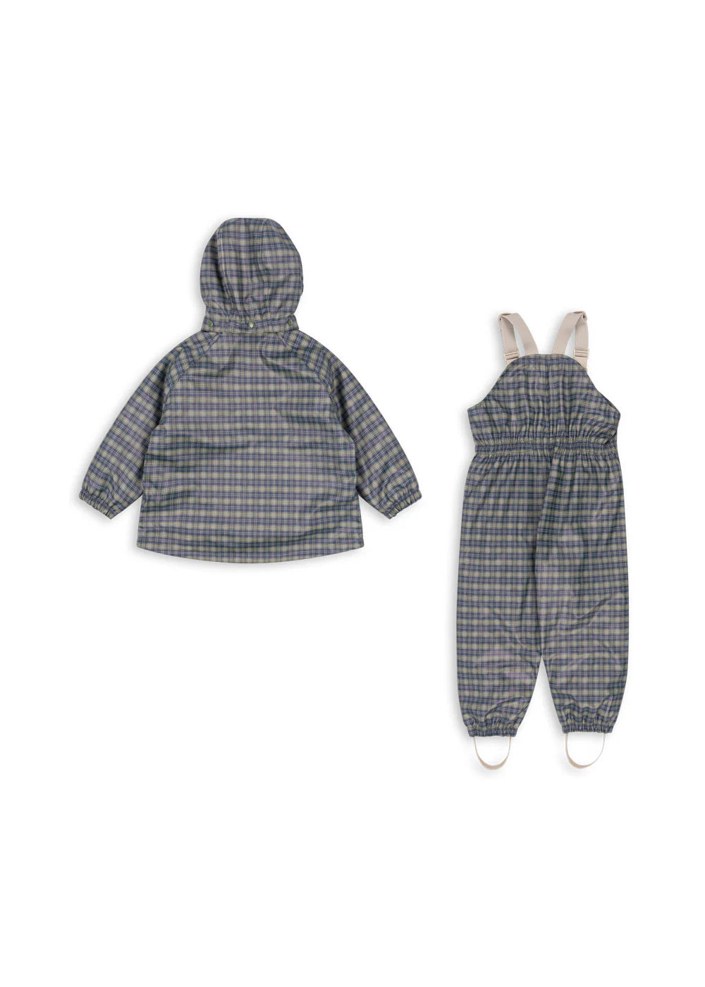 Rainy Palme Set | Laurel Blue Check