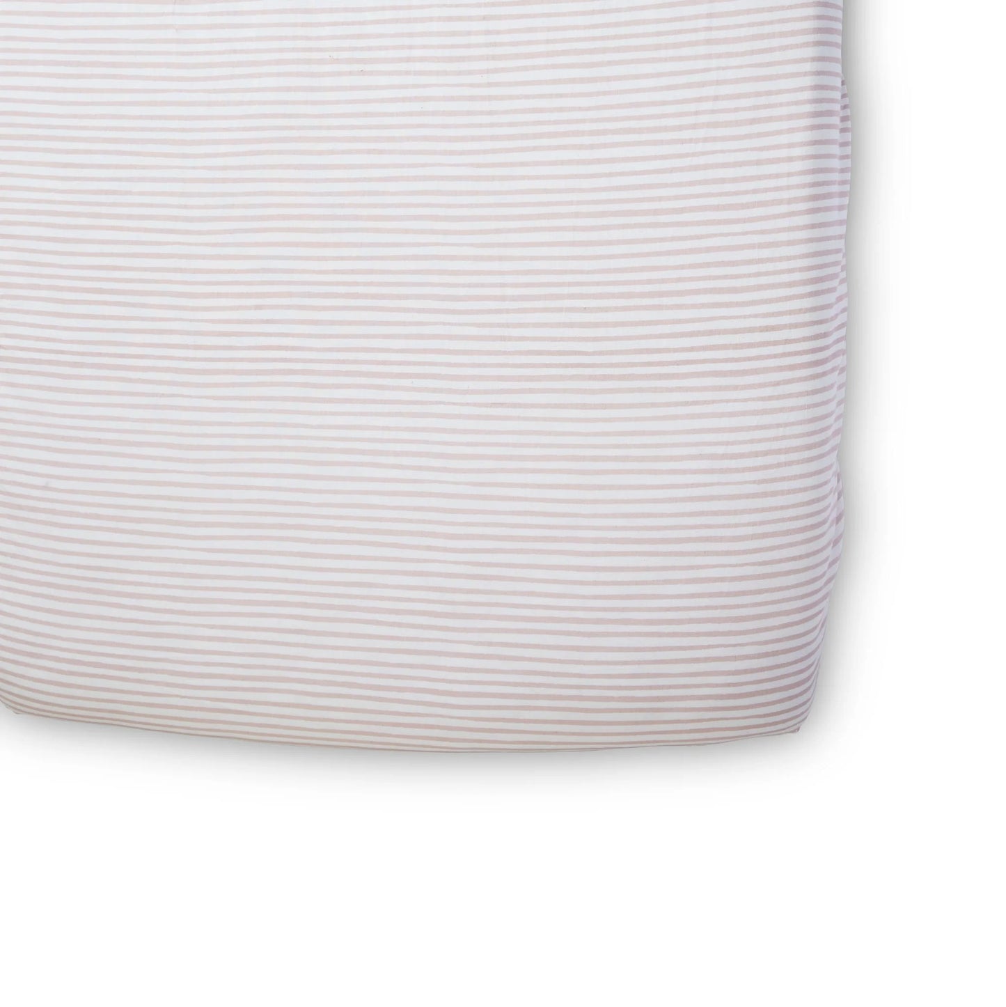 Striped Crib Sheet
